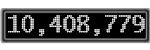 The GaugeControl contains 1 gauge with values: (10,408,270).