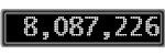 The GaugeControl contains 1 gauge with values: (8,087,199).