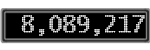 The GaugeControl contains 1 gauge with values: (8,089,167).