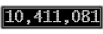 The GaugeControl contains 1 gauge with values: (10,410,490).