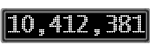 The GaugeControl contains 1 gauge with values: (10,411,936).