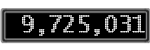 The GaugeControl contains 1 gauge with values: (9,724,883).