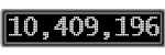 The GaugeControl contains 1 gauge with values: (10,408,925).