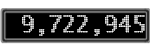 The GaugeControl contains 1 gauge with values: (9,722,859).
