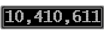 The GaugeControl contains 1 gauge with values: (10,410,527).
