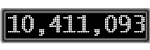 The GaugeControl contains 1 gauge with values: (10,410,477).