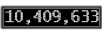 The GaugeControl contains 1 gauge with values: (10,409,493).