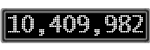 The GaugeControl contains 1 gauge with values: (10,409,758).