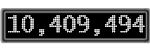 The GaugeControl contains 1 gauge with values: (10,408,991).