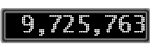 The GaugeControl contains 1 gauge with values: (9,725,433).