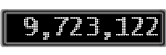 The GaugeControl contains 1 gauge with values: (9,722,305).