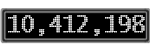 The GaugeControl contains 1 gauge with values: (10,411,938).