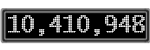 The GaugeControl contains 1 gauge with values: (10,410,486).