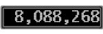 The GaugeControl contains 1 gauge with values: (8,087,834).