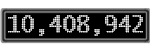The GaugeControl contains 1 gauge with values: (10,408,860).