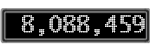 The GaugeControl contains 1 gauge with values: (8,087,833).