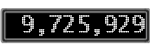 The GaugeControl contains 1 gauge with values: (9,725,438).