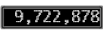 The GaugeControl contains 1 gauge with values: (9,721,996).