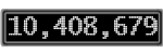 The GaugeControl contains 1 gauge with values: (10,408,263).