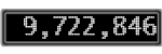 The GaugeControl contains 1 gauge with values: (9,722,232).
