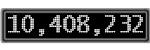 The GaugeControl contains 1 gauge with values: (10,408,298).