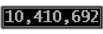 The GaugeControl contains 1 gauge with values: (10,410,334).