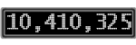 The GaugeControl contains 1 gauge with values: (10,409,810).