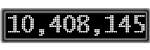 The GaugeControl contains 1 gauge with values: (10,408,032).