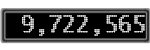 The GaugeControl contains 1 gauge with values: (9,722,292).