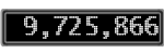 The GaugeControl contains 1 gauge with values: (9,725,448).