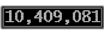 The GaugeControl contains 1 gauge with values: (10,408,860).