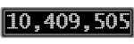 The GaugeControl contains 1 gauge with values: (10,408,975).