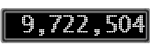 The GaugeControl contains 1 gauge with values: (9,722,321).