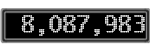The GaugeControl contains 1 gauge with values: (8,087,841).