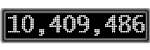 The GaugeControl contains 1 gauge with values: (10,409,487).