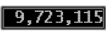 The GaugeControl contains 1 gauge with values: (9,722,921).