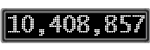 The GaugeControl contains 1 gauge with values: (10,408,246).