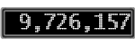 The GaugeControl contains 1 gauge with values: (9,725,434).