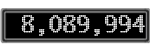 The GaugeControl contains 1 gauge with values: (8,089,827).