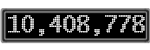The GaugeControl contains 1 gauge with values: (10,408,040).