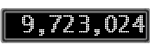 The GaugeControl contains 1 gauge with values: (9,722,920).