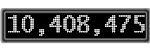 The GaugeControl contains 1 gauge with values: (10,408,493).