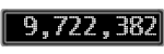 The GaugeControl contains 1 gauge with values: (9,722,317).