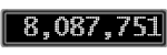 The GaugeControl contains 1 gauge with values: (8,087,587).
