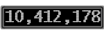 The GaugeControl contains 1 gauge with values: (10,411,938).