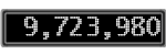 The GaugeControl contains 1 gauge with values: (9,723,900).