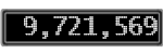 The GaugeControl contains 1 gauge with values: (9,721,519).