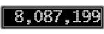 The GaugeControl contains 1 gauge with values: (8,087,202).