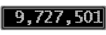 The GaugeControl contains 1 gauge with values: (9,727,087).