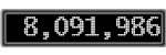The GaugeControl contains 1 gauge with values: (8,091,573).
